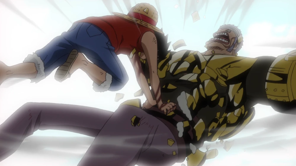 One Piece: Luffy vs Don Krieg on Make a GIF
