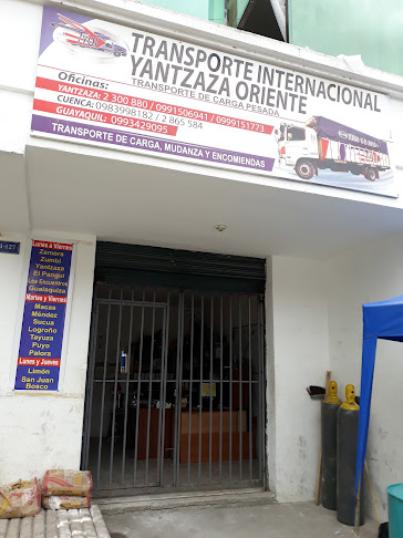 Opiniones de Transporte Yantzaoriente en Cuenca - Servicio de transporte