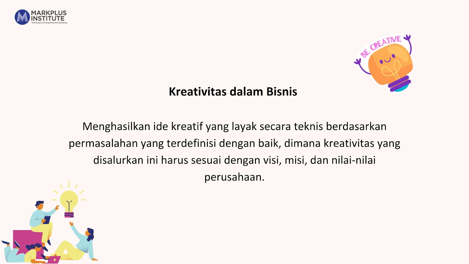 kreativitas dalam bisnis