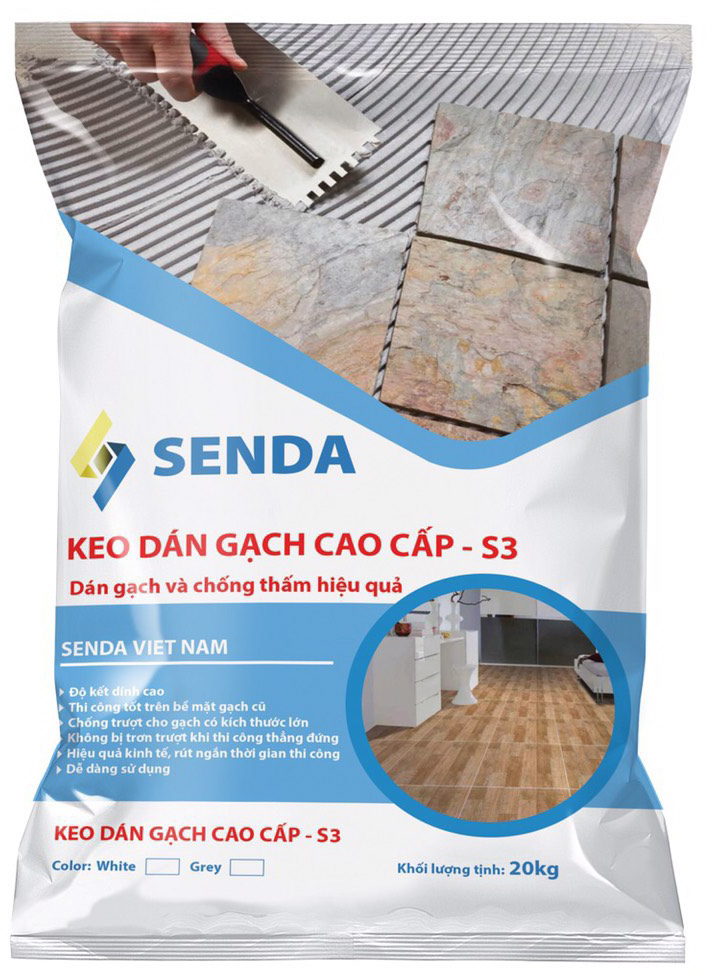Keo dán gạch cao cấp Senda S3