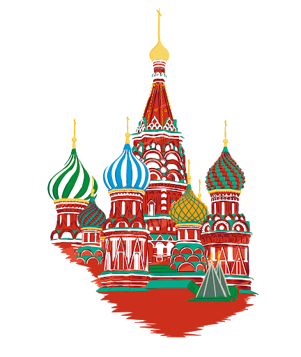 St. Basil's Cathedral in Moscow Red Square