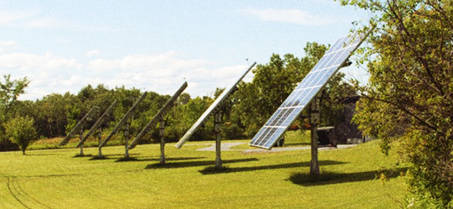 The Solar Array At Appalachian Gap Distillery