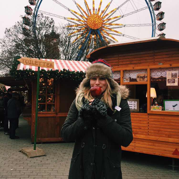 Toffee Apple | Christmas Market | Berlin
