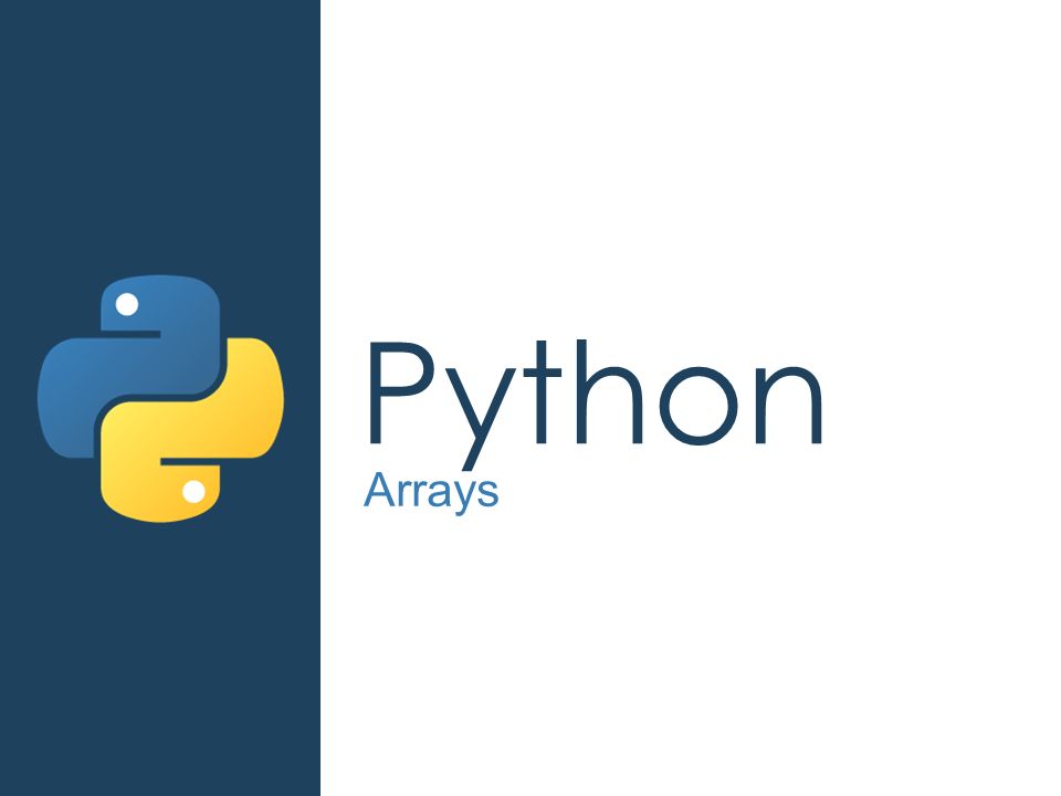 Kenali Fungsi Array Python dan Tutorial Penggunaannya