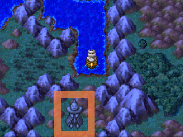 The Colossus Statue is located here | Dragon Quest IV