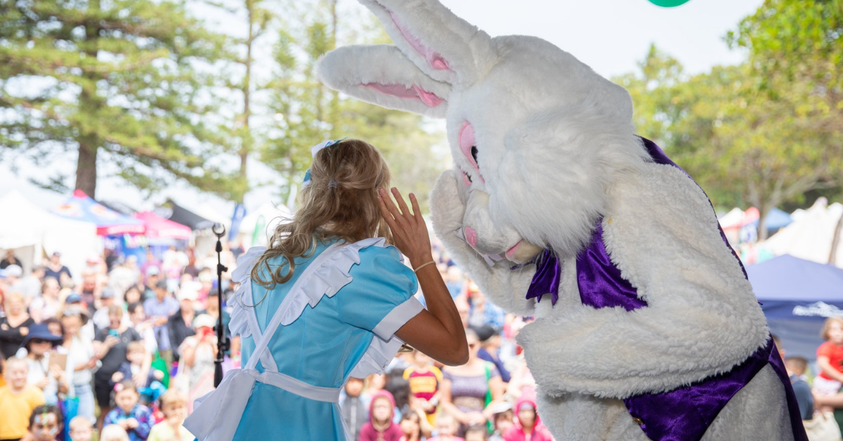 Easter Bunny meet and greet 