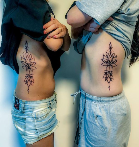 Lotus Friendship Tattoo