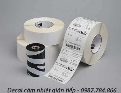 Chất liệu decal cảm nhiệt bán trực tiếp vẫn sử dụng mực in