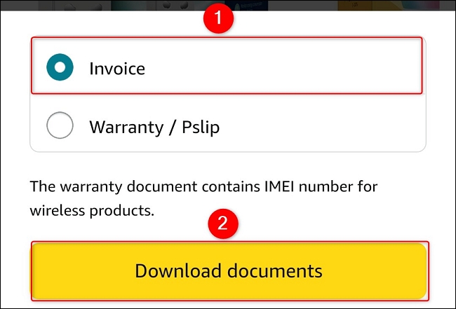 How To Get A Receipt From Amazon Mobile App. Tutorial image 4