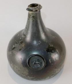 Grosvenor Family Sealed Glass Onion Bottle Cheshire