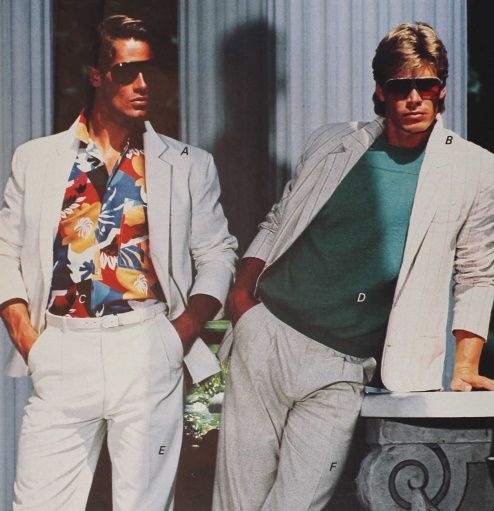 80s Fashion Men Throwback To The Charismatic 80s Fashion Era Men S Array