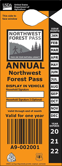 [GRAPHIC: Annual Northwest Forest Pass]