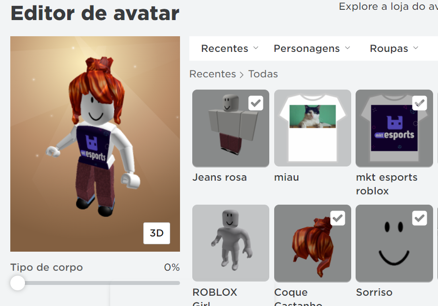 COMO TESTAR A ROUPA (TEMPLATE) SEM GASTAR ROBUX! 😱#tutorial #robloxtu