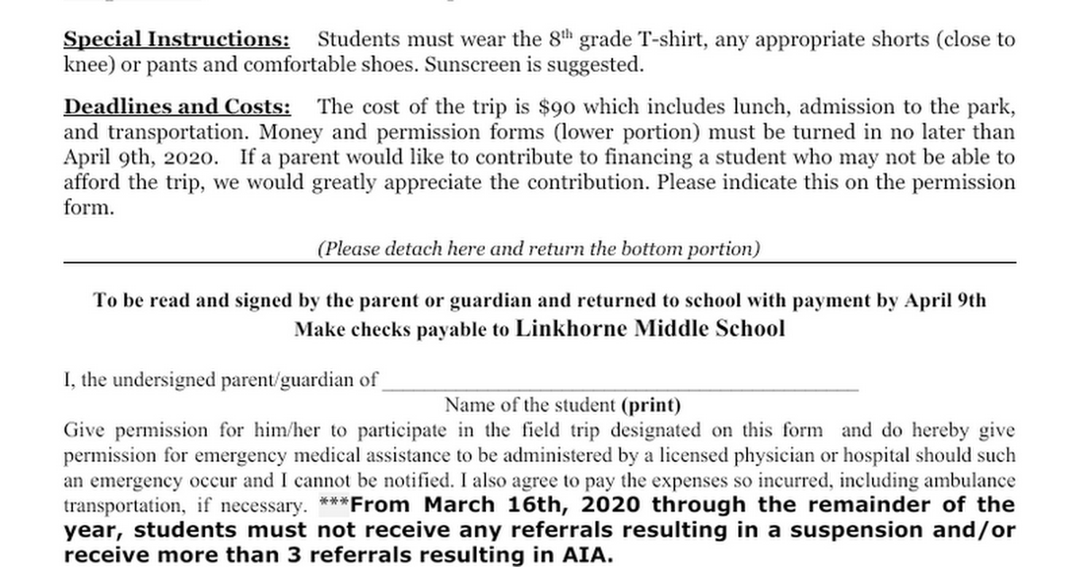 2018 8th Grade Day Notice and Permission Slip for Field Trip.docx