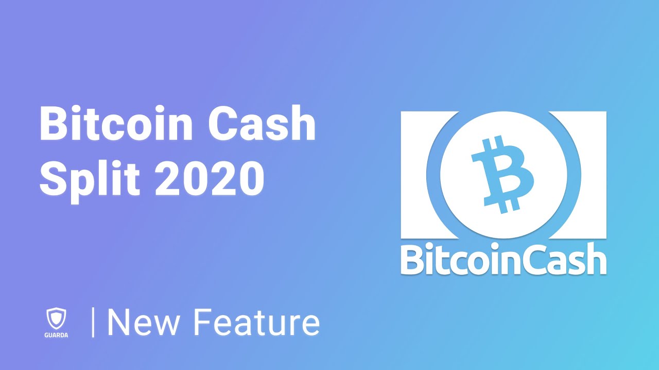 Bitcoin Cash (BCH) plånbok split