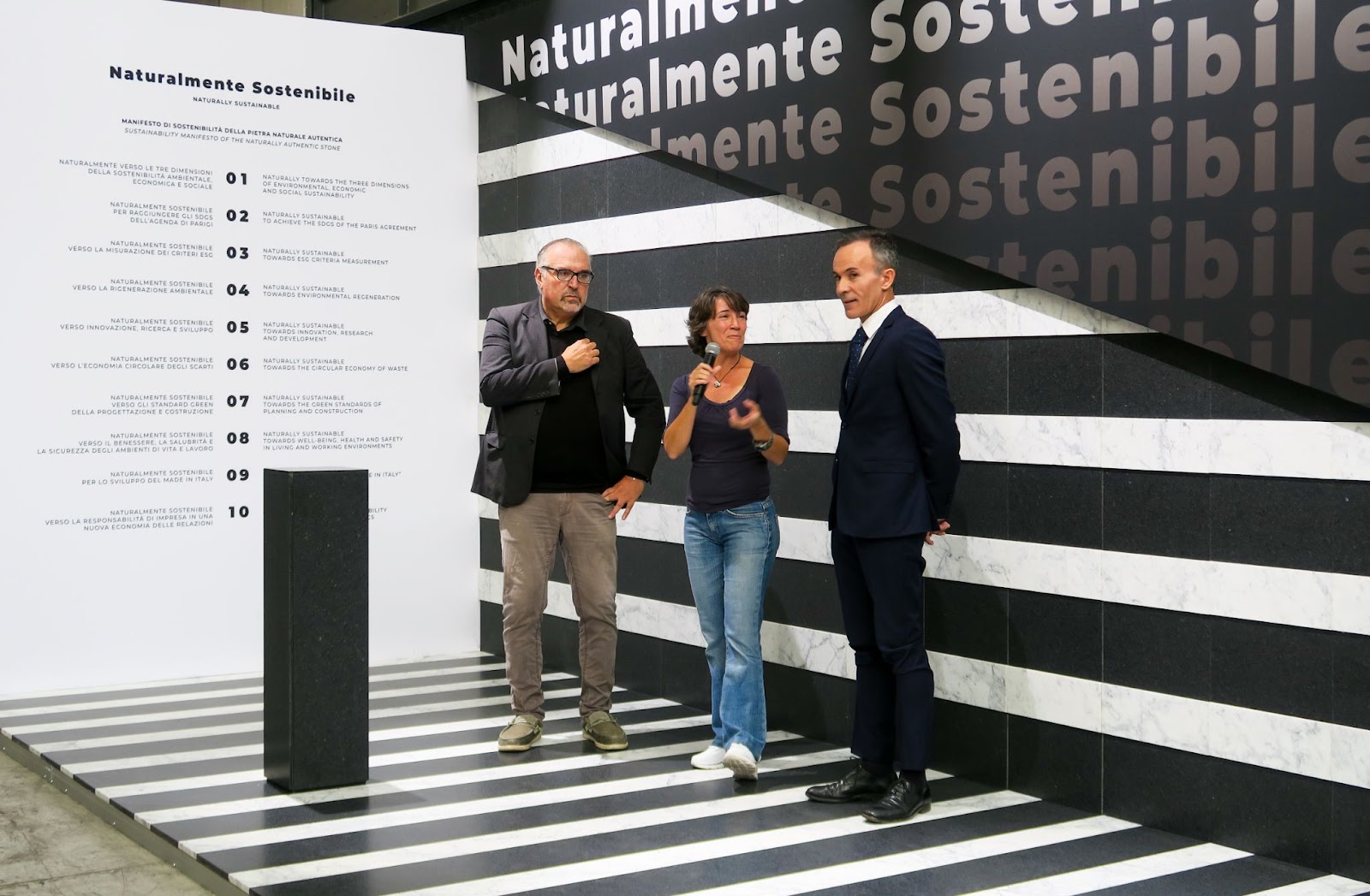 Presentation of the Manifesto PNA (Pietra Naturale Autentica) during Marmomac 2022