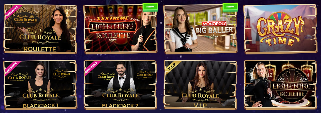 Casino Wazamba en direct