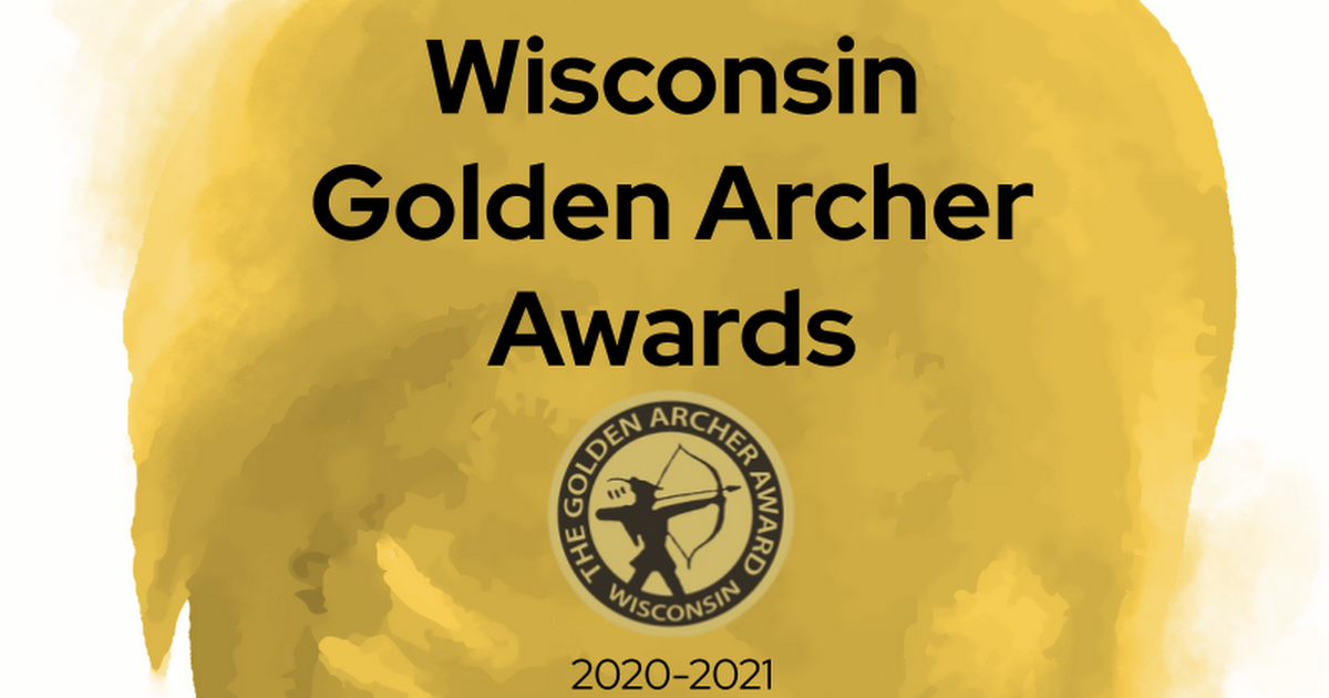 Elementary Wisconsin Golden Archer Awards 20-21