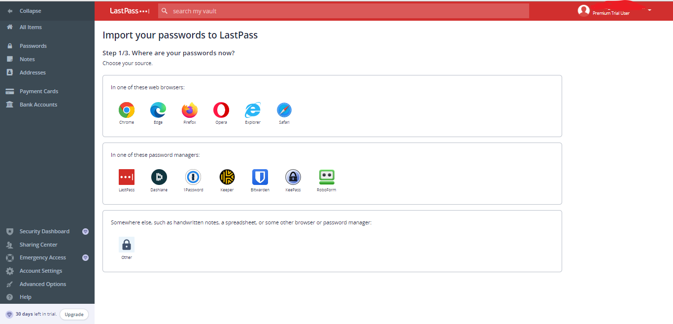 LastPass Password Manager Import Your Passwords
