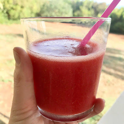 strawberry daiquiri, easy, quick, summer drink, lime, frozen