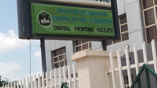 Office of the Surveyor General of the Federation, 6 Jere St, Garki, Abuja, Nigeria, Post Office, state Federal Capital Territory