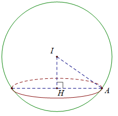 15. Gọi ({S_0}) là diện tích mặt cầu (left( S right)) ngoại tiếp hình chóp (S.ABCD) . Cho biết (AB = 5sqrt 2 ;BC = 6;CD = 2sqrt 5 ;AD = 3sqrt {10} ;dleft( {B,AC} right) = dleft( {D,AC} right)) . Khi ({S_0}) đạt giá trị nhỏ nhất thì giá trị lớn nhất của thể tích khối chóp (S.ABCD) bằng </p> 2