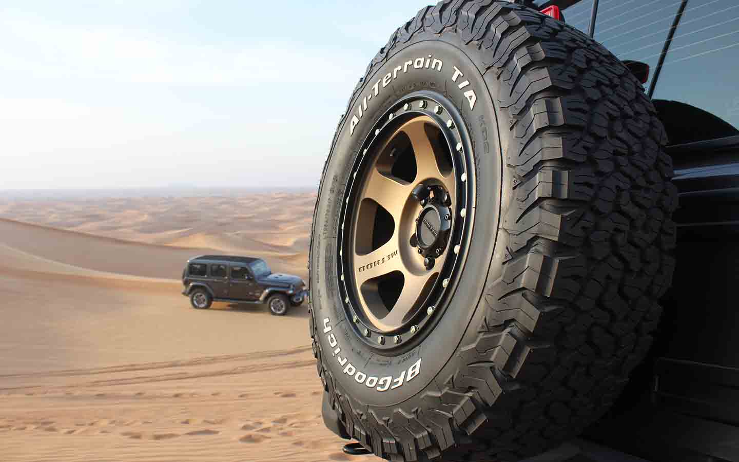 checking tyre pressure is one of the Off-Road Vehicle Maintenance tips
