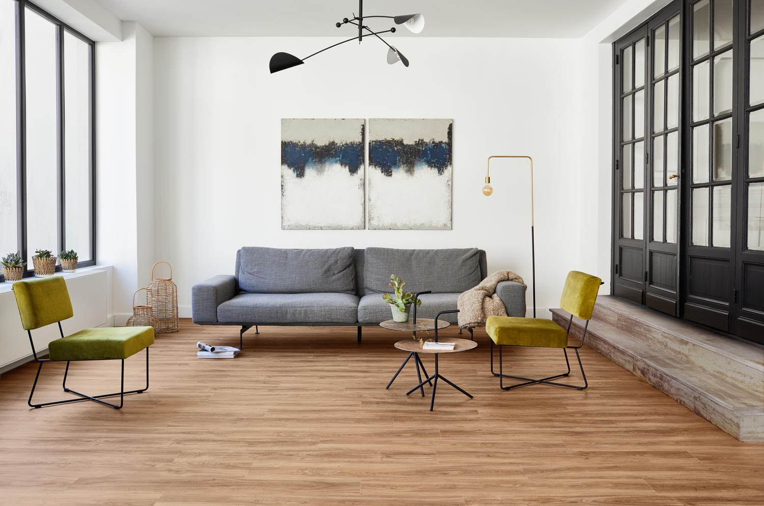 Phong cách minimalism trong nội thất ưa chuộng các màu đơn sắc 