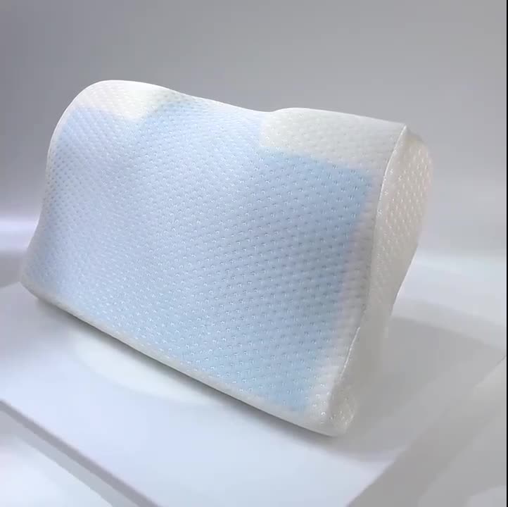 This memory foam pillow automatically adjusts itself to the weight of your head.