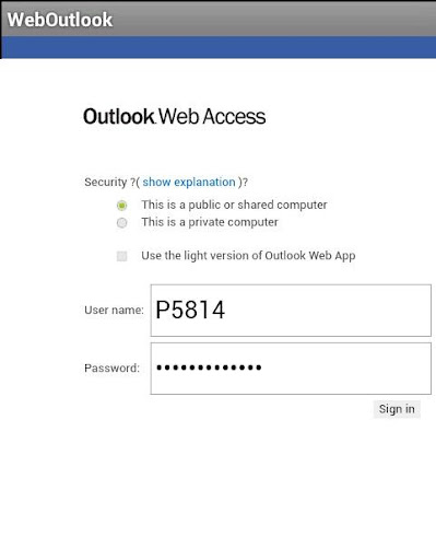 Web Outlook Email apk