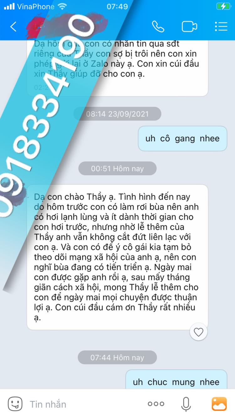 Bùa thầy Pá Vi cần 1 thời gian để phát huy tác dụng 