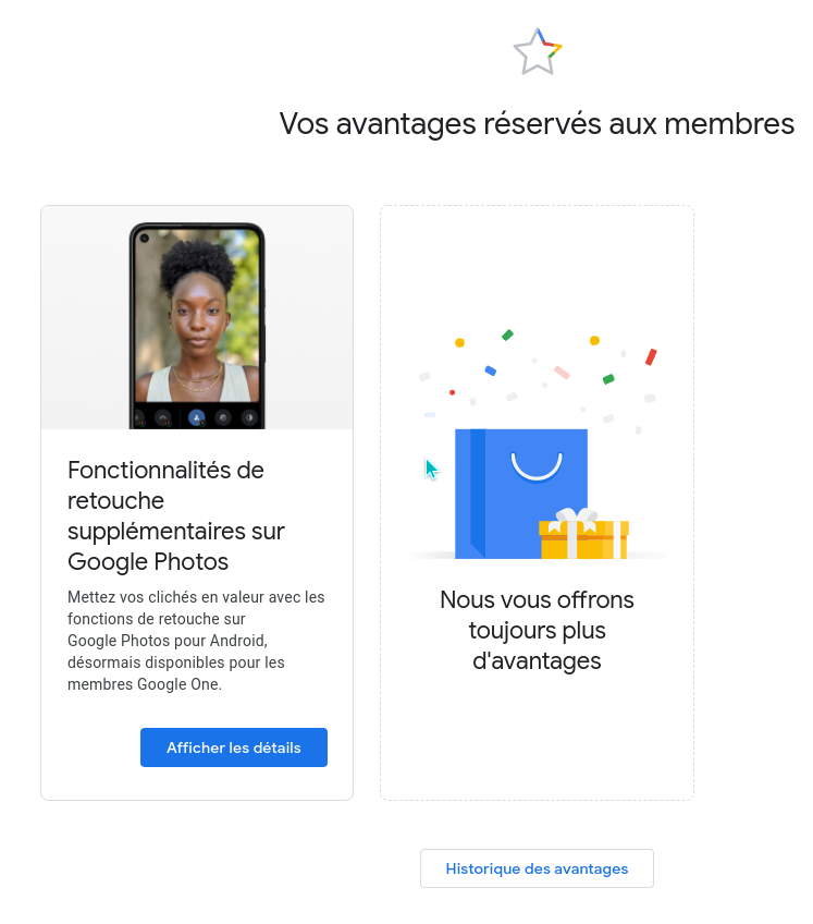 Modifier des photos dans Google Photos sous Android
