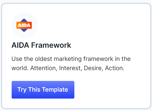 AIDA Framework generator