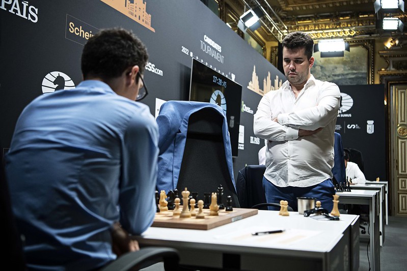 Standings Results FIDE Candidates Tournament 2022 (Round 5) with Nakamura,  Firouzja and Duda! 