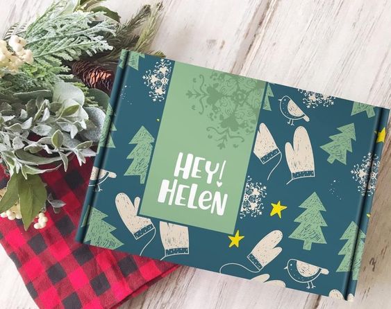 holiday shipping boxes for customers