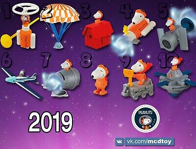 snoopy mcdonalds toys 2019