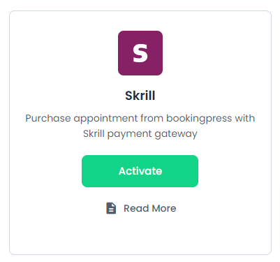 Skrill Payment Gateway Integration