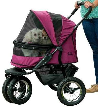 Pet Gear No-Zip Double Dog Strollers