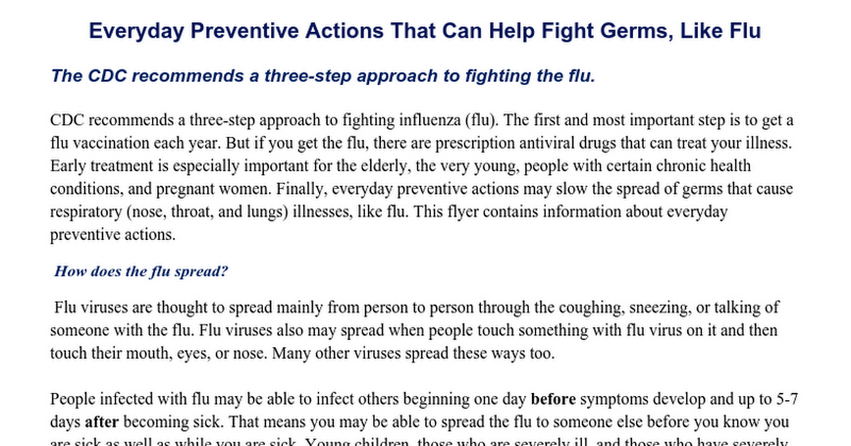 Flu--CDC Tips--Everyday Preventive Actions That Can Help Fight Germs (1).docx