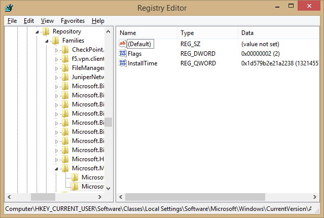 Invalid Value for Registry JPG