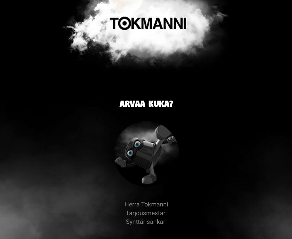 Black Friday marketing example 1: Tokmanni - Guess the image 
