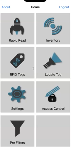 Mobile application RFID Tracking System