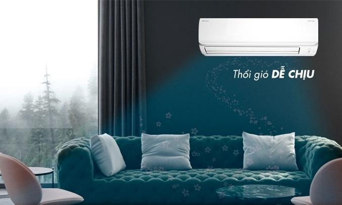 Máy lạnh Daikin Inverter 1 HP FTHF25RAVMV - Thổi gió dễ chịu