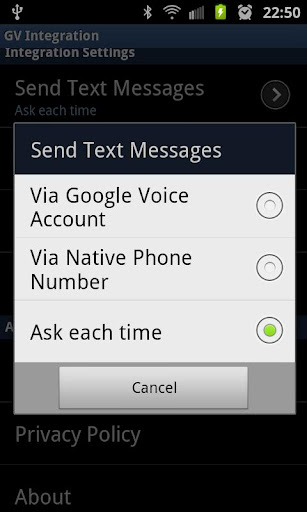 Google Voice SMS Integration apk