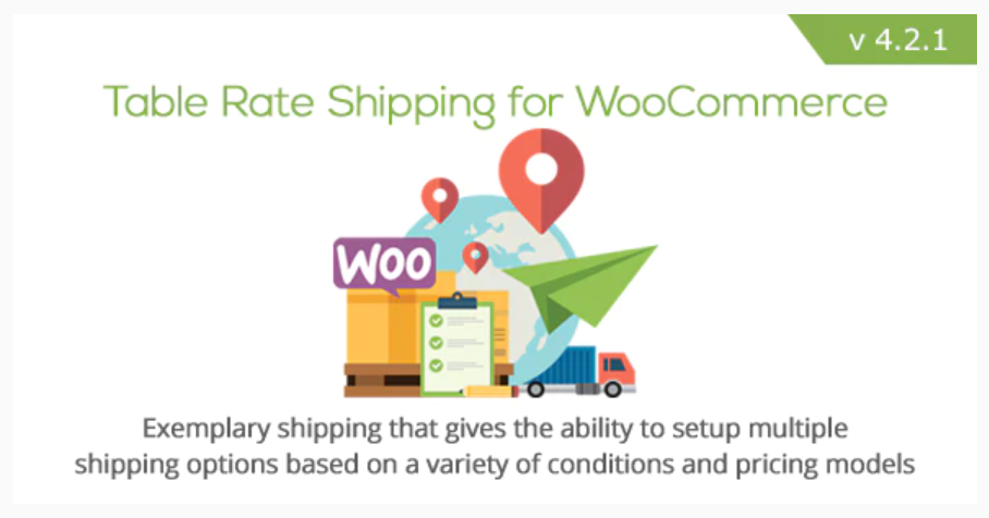 3. Table Rate Shipping for WooCommerce by Bolder Elements