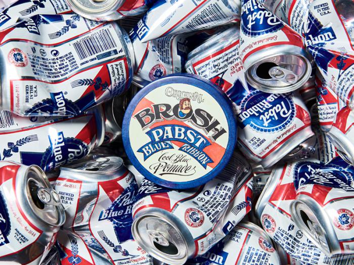 Brosh x PabstBlueRibbon Pomadeブロッシュパブストブルーリボンポマード