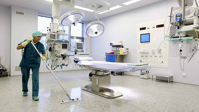 Tìm hiểu vệ sinh bề mặt bệnh viện