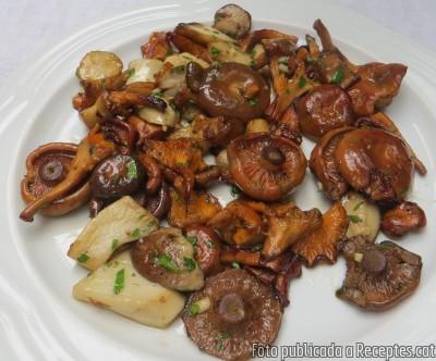 Recepta de cuina de Saltejat de bolets