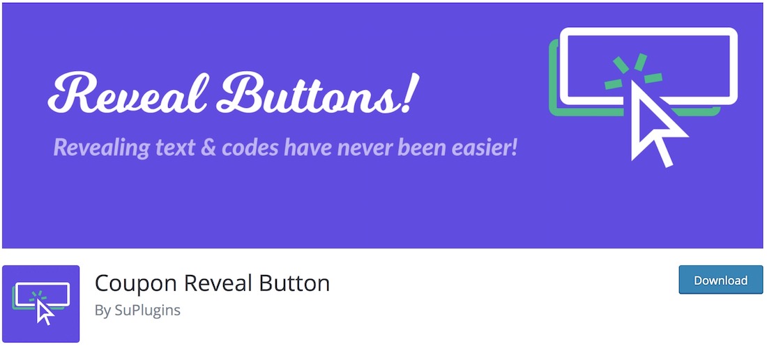 cupón revelar botón wordpress plugin de ofertas diarias