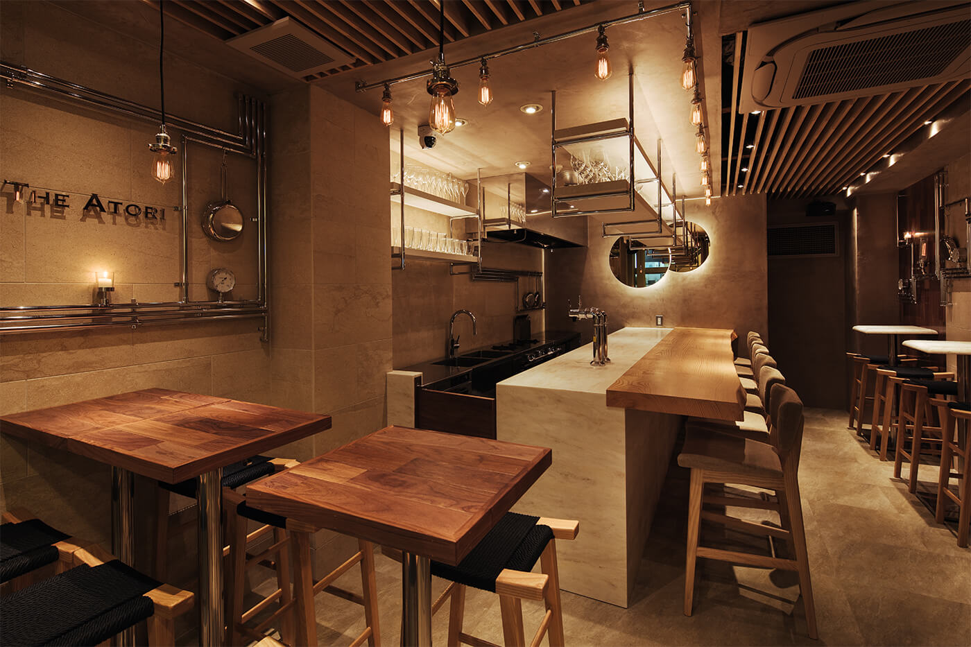 Thiết kế nhà hàng lẩu nướng phong cách Nhật Bản 